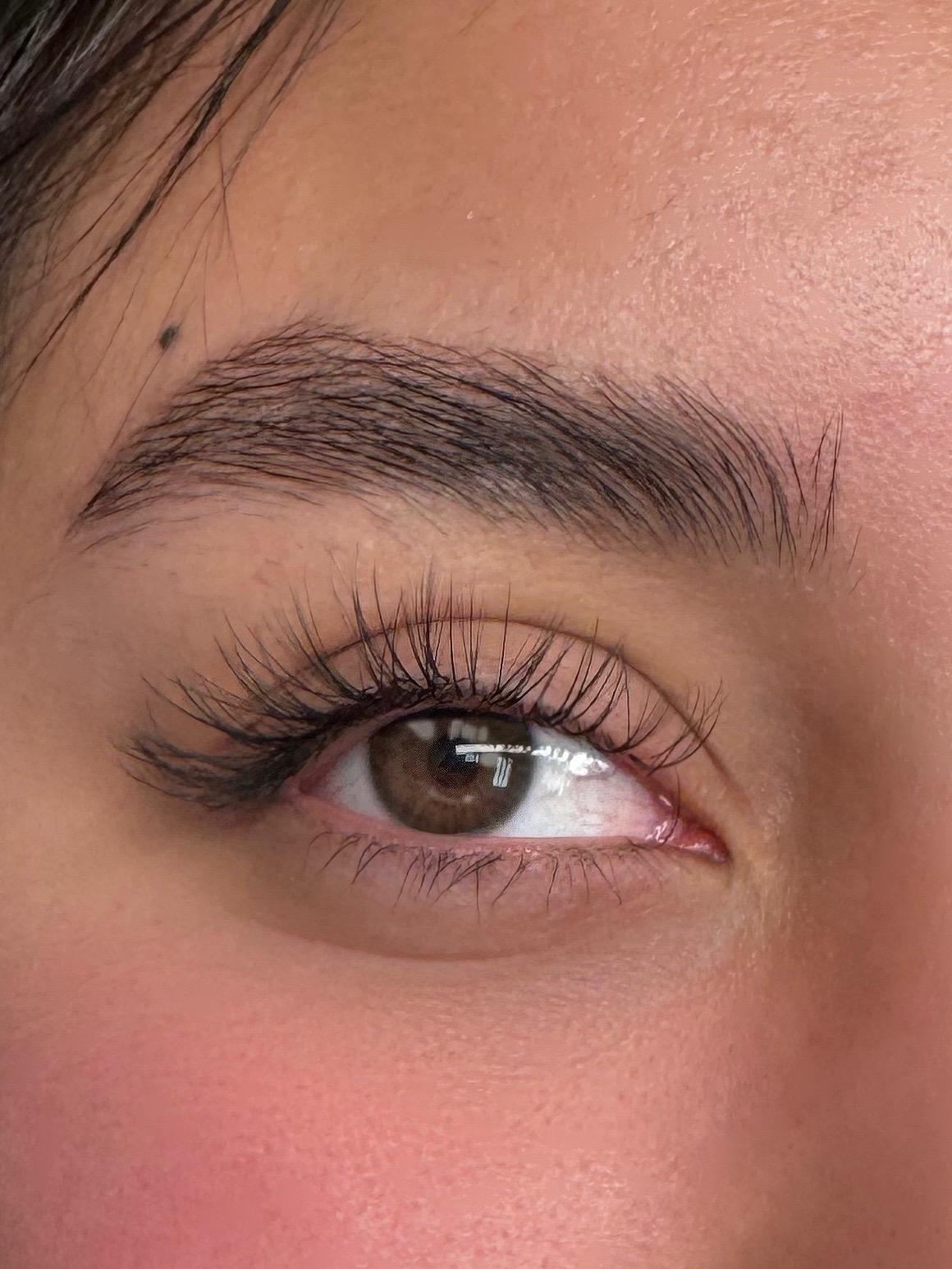 Eyelash extensions at Ashley York Aesthetics, Peoria AZ